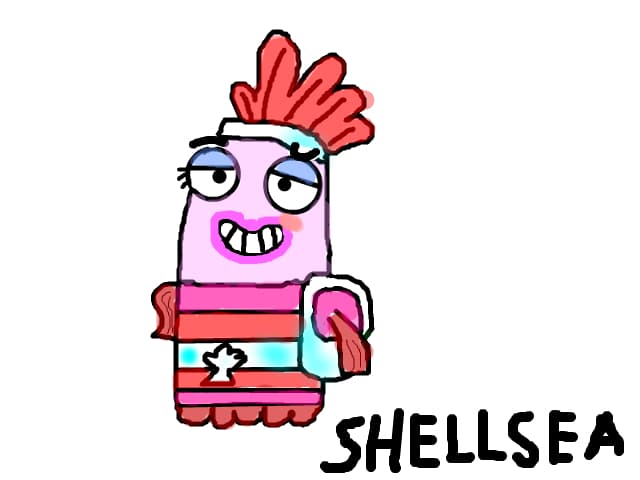 shellsea din viata in acvariu