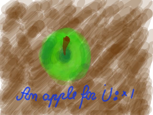 an apple for you