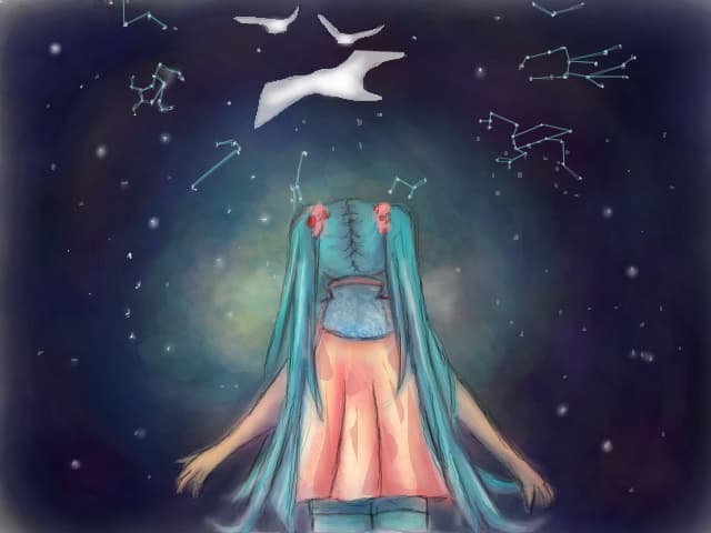All the stars are shining...