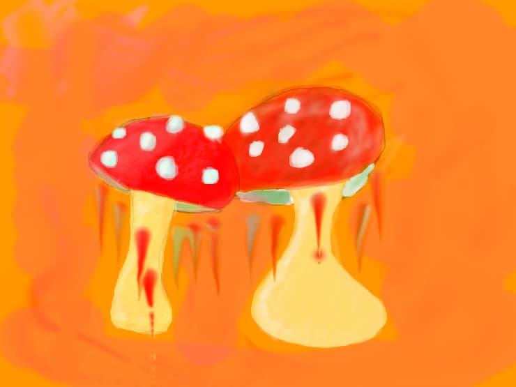 mushroom invaders