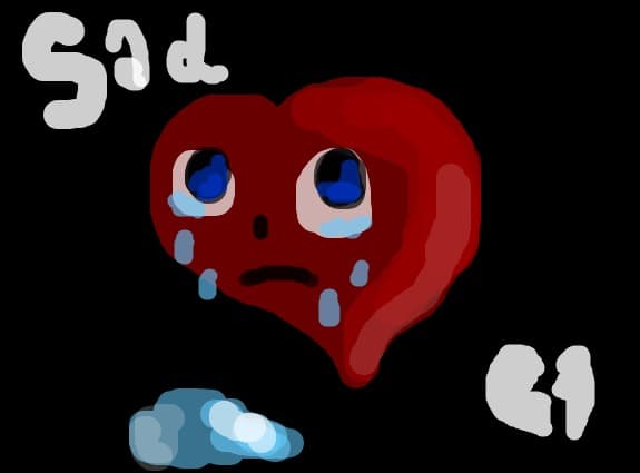 Sad  heart