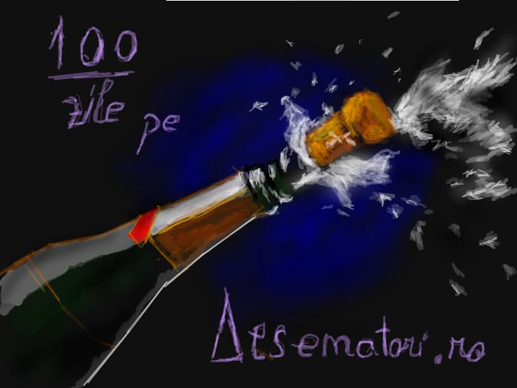100 zile pe desenatori!!! :D