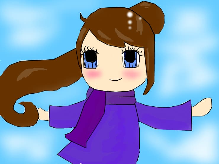 chibi anime girl