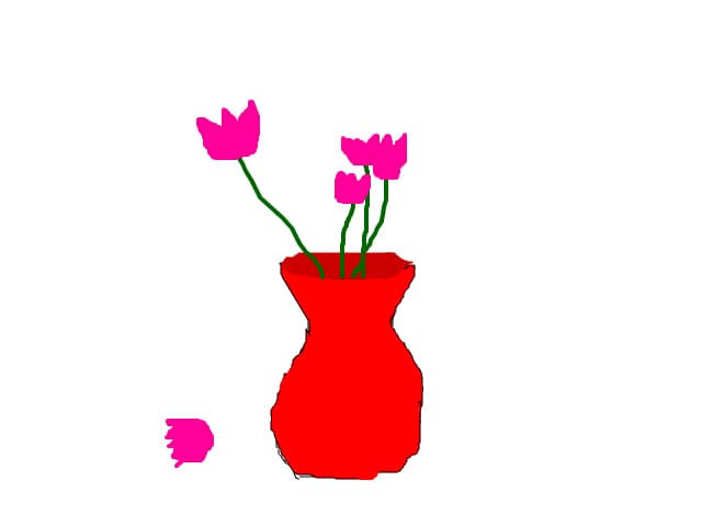 vaza cu floooooooooori