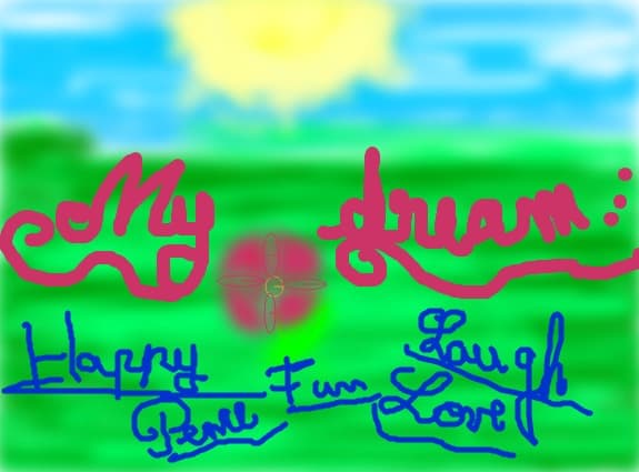 In my imagination...