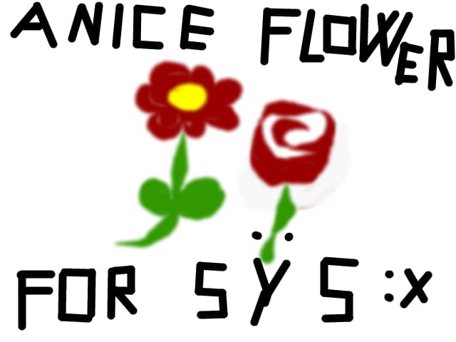 floare pt sys :X