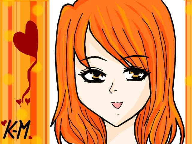 orange...