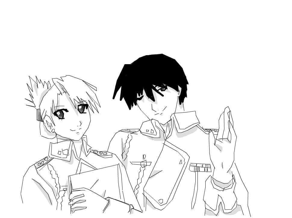 fullmetal alchemist riza &amp; roy
