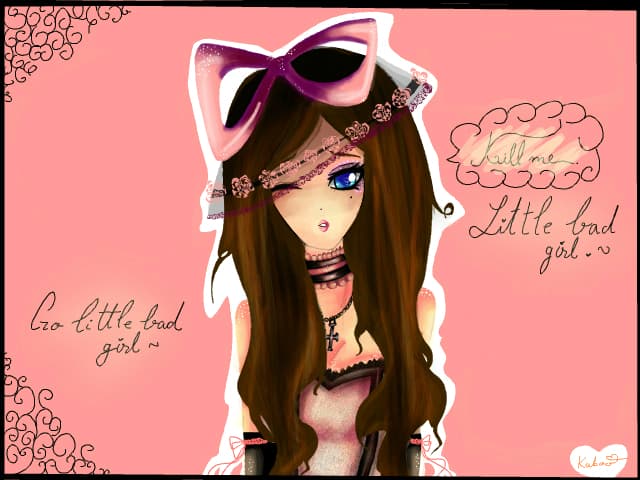 Little pink bitch.