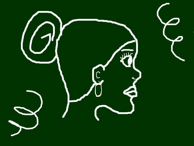 profil de femeie