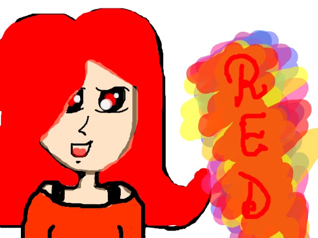 red girl