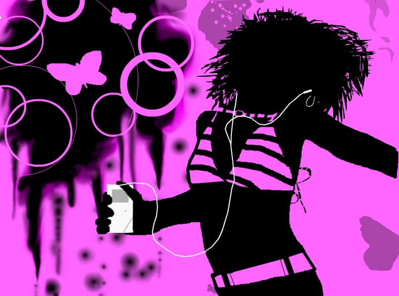 I`m a music fan :X