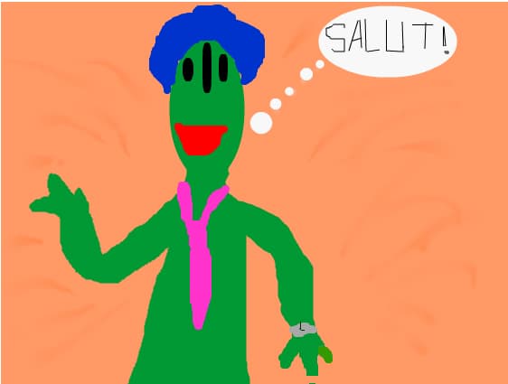 Salut de pe Marte