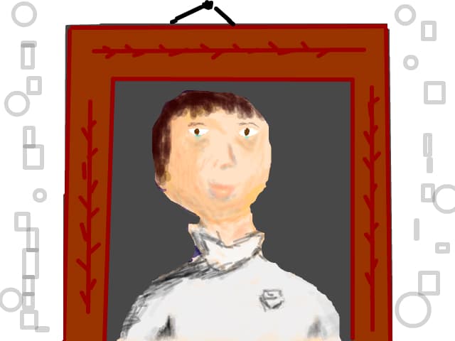 Primul meu portret.