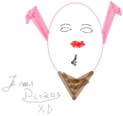 Asa desena picasso?