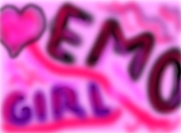 emo girl:P