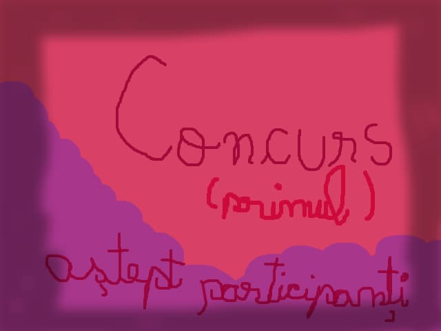 primul meu concurs