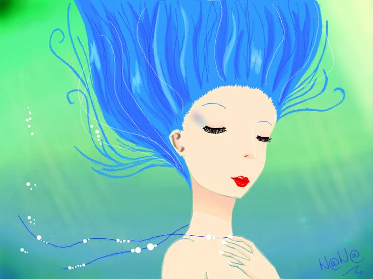 under water -.-