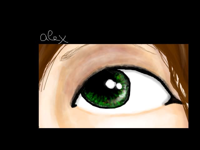 - i miss your eyes. .