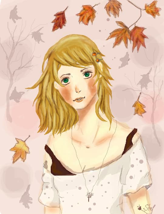 Autumn girl