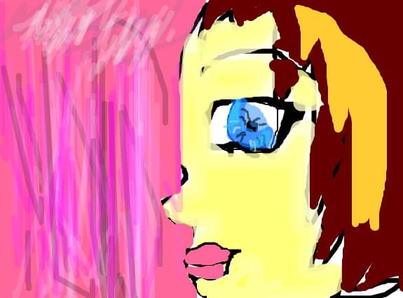 I don\'t know what;\'s that..maybe a girl..I think
