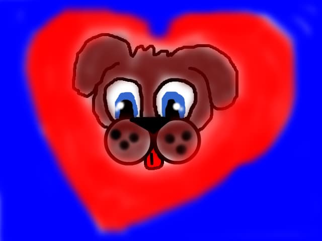 dog love