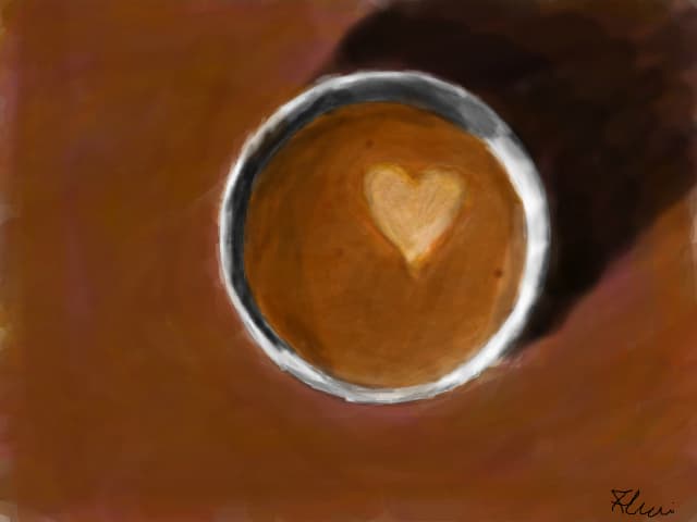 A cup of love