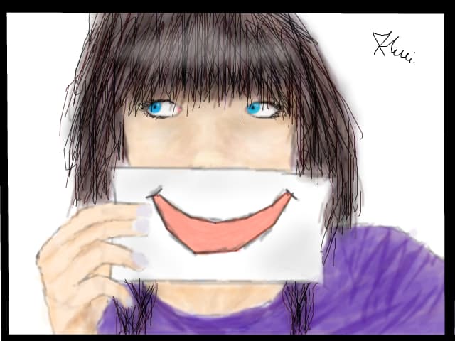 Fake smile