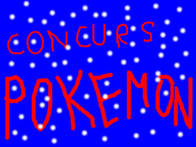 CONCURS POKEMON