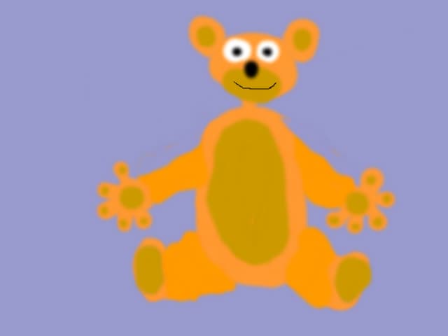 Toy bear...