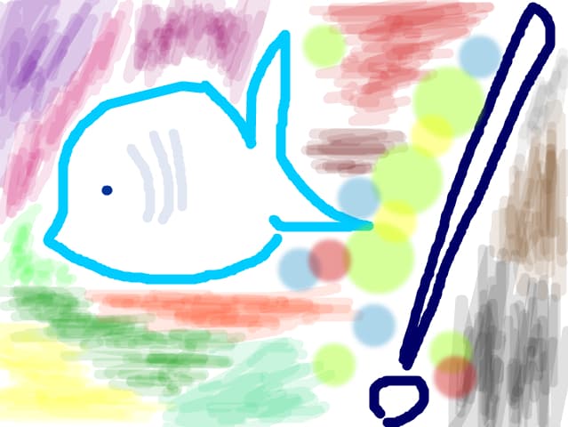 fish and colours