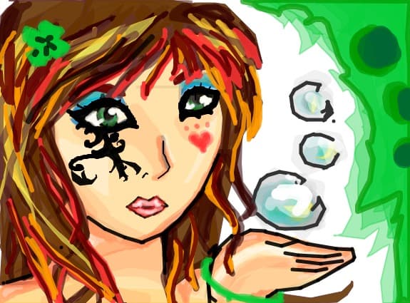 ...in this small world ..we are just bubbles...