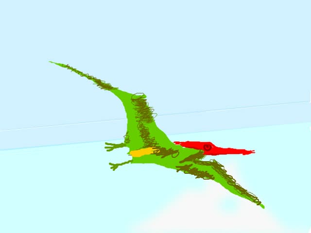 pterodactyl zburand