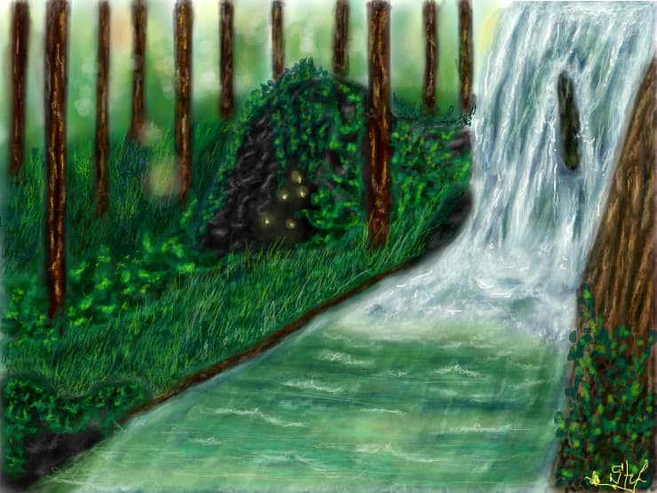 Deep in the forest