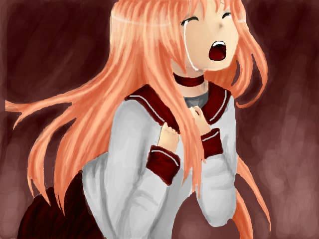 "She fears if she cries that first tear, the tears will not stop raining down"