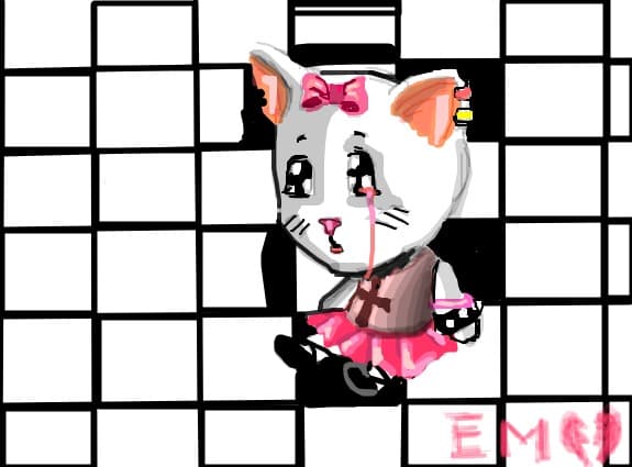 emo kitty