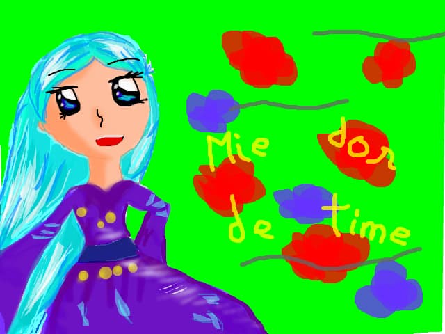 anime blue hair