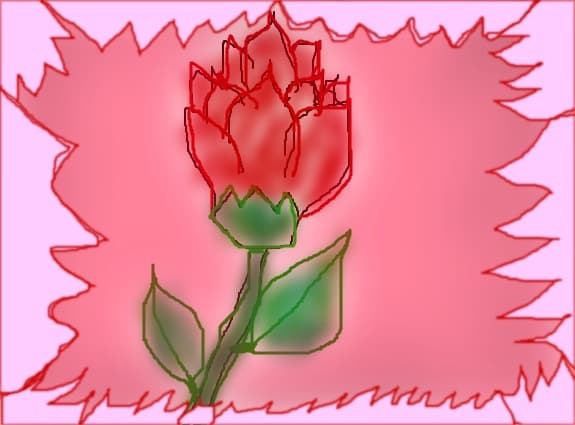 o floare