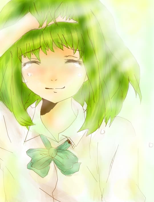 Sorry To You - Gumi..desenul cu umarul 4 din seria Vocaloid