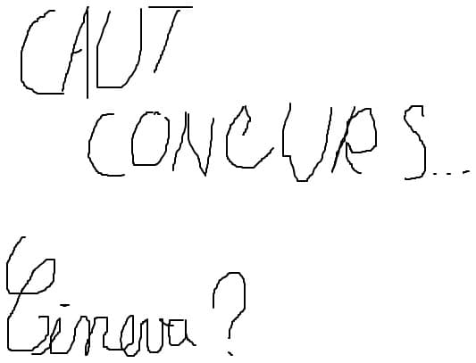 caut concurs