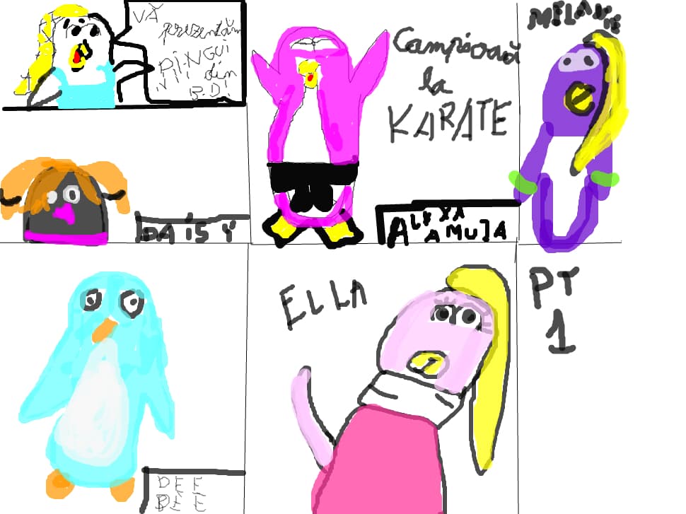 B.D  cu pinguini pt 1