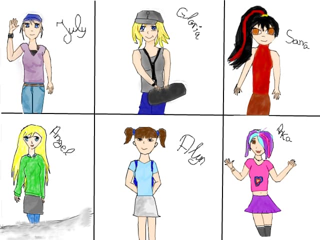 Personajele part. 1 [_Marya_ astept numele si caracterul fetei tale :D :))]