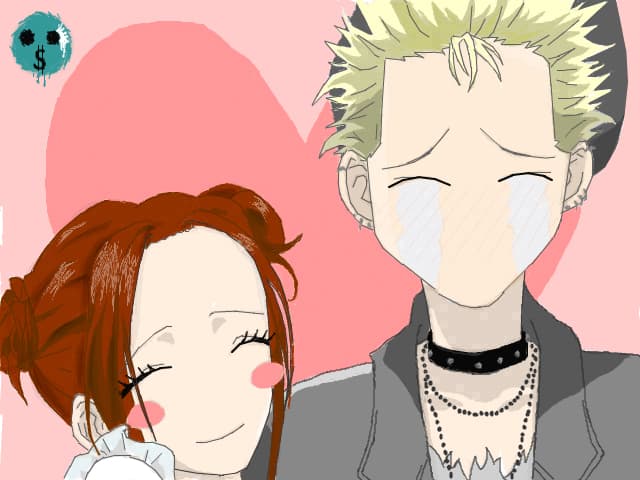 Nana and Nobu :) (mare se vede mai bn)