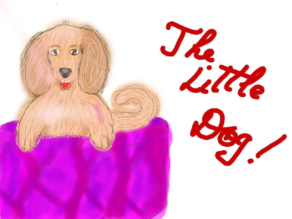 A dog