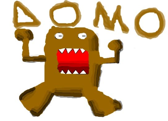 Domo,o sa mai fac desene cu el...