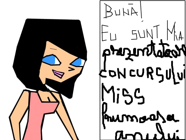 buna,eu sunte mia,prezentatoare conc. miss frumoasa anului