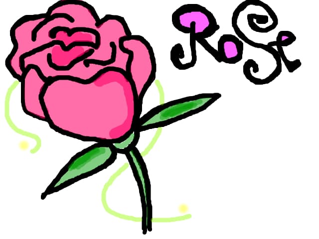 a rose..