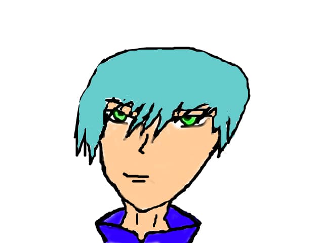 baiat anime din mintea mea:)
