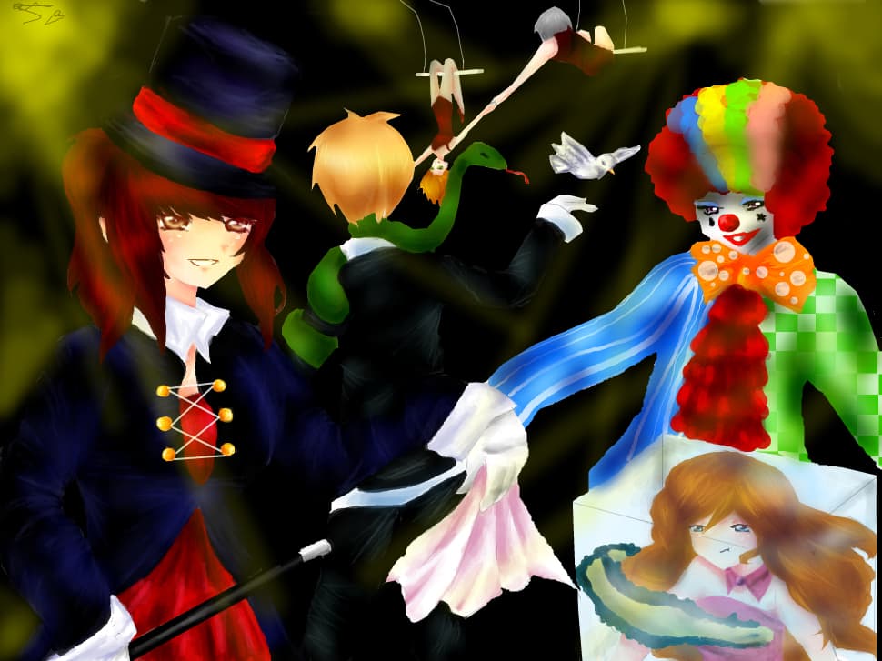 For your entertainment.. CIRCUS! Pentru concursul lui Yaoi Fan [ Kato :3 ]