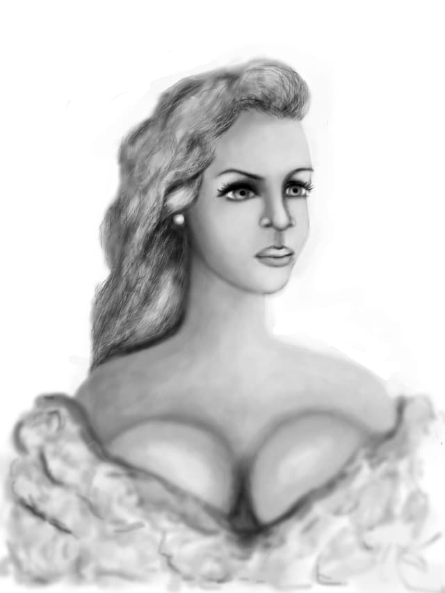 she...
